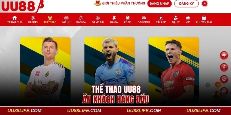 Chuyên mục thể thao UU88 ăn khách hàng đầu